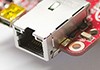 Magnetische RJ45-Jack-Steckverbindung mit einem äußerst niedrigen Profil