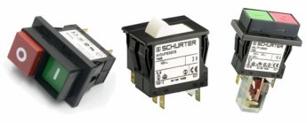 Schurter TA45, ein thermischer Schutzschalter, 2900 Varianten Schurter TA45, ein thermischer Schutzschalter, 2900 Varianten